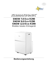 Suntec Wellness PORTABLE AIR CONDITIONER SNOW 12.000 Eco R290 Instrukcja obsługi