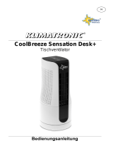 Suntec Wellness TABLE FAN COOLBREEZE SENSATION DESK+ Instrukcja obsługi