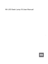 Mi LED Desk Lamp 1S Instrukcja obsługi