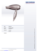 SEVERIN CREATION 1600 0218 Dimensions