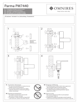 Omnires PM7440BL Installation And Maintenance Instructions