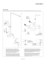 Omnires PM7444GR Installation And Maintenance Instructions