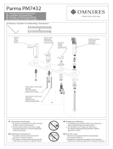 Omnires PM7432CRB Installation And Maintenance Instructions