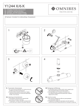 Omnires Y1244X/6/KCR Installation And Maintenance Instructions