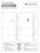 Omnires RA01CR Installation And Maintenance Instructions