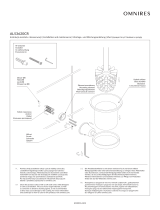 Omnires AL53620GL Installation And Maintenance Instructions