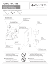 Omnires PM7436CR Installation And Maintenance Instructions