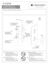 Omnires Y1237/KCR Installation And Maintenance Instructions