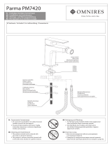 Omnires PM7420BL Installation And Maintenance Instructions