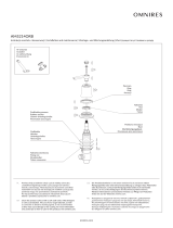 Omnires AM5214ORB Installation And Maintenance Instructions