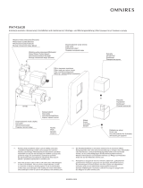 Omnires PM7436GR Installation And Maintenance Instructions