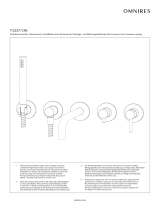 Omnires Y1237/1NI Installation And Maintenance Instructions