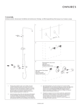 Omnires Y1244NBL Installation And Maintenance Instructions
