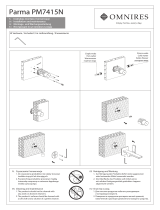 Omnires PM7415NCR Installation And Maintenance Instructions