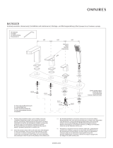 Omnires BA7832CR Installation And Maintenance Instructions