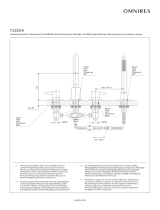 Omnires Y1232NI Installation And Maintenance Instructions