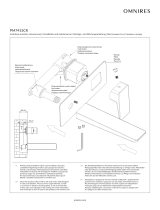 Omnires PM7415CRB Installation And Maintenance Instructions