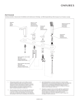 Omnires PM7432GR Installation And Maintenance Instructions