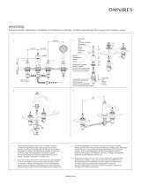 Omnires AM5232GL Installation And Maintenance Instructions