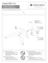 Omnires FR7115CR Installation And Maintenance Instructions