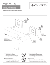 Omnires FR7140CR Installation And Maintenance Instructions