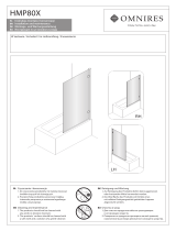 Omnires HMP80XCRTR Installation And Maintenance Instructions