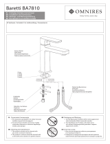 Omnires BA7810BL Installation And Maintenance Instructions