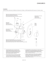 Omnires Y1235BL Installation And Maintenance Instructions