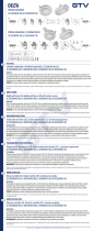 GTV LD-DELOW6WC-NB Instrukcja obsługi