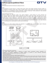 GTV OP-PALACEOK-20 Instrukcja obsługi