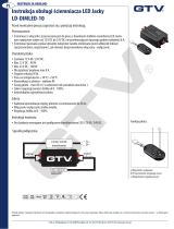 GTV LD-DIMLED-10 Instrukcja obsługi