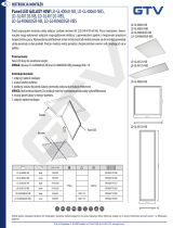 GTV LD-GL40060UGR-NB Instrukcja obsługi