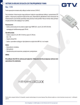 GTV LD-ZASSP700C-30 Instrukcja obsługi