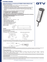 GTV AE-WBCUNI-10DIM Instrukcja obsługi