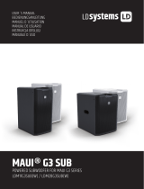 LD Systems MAUI® 28 G3 SUB Instrukcja obsługi