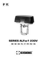 ESBE ALFxx1 Instrukcja obsługi