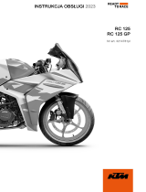 KTM RC 125 Instrukcja obsługi