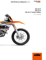 KTM 350 SX-F Instrukcja obsługi