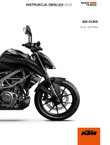 KTM 390 Duke Instrukcja obsługi