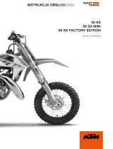 KTM 50 SX Instrukcja obsługi