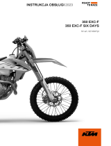 KTM 350 EXC-F SIX DAYS Instrukcja obsługi