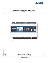 Sulzer PC 242 Instrukcja instalacji