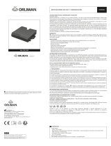 Orliman OSL1210/OSL1220 Instrukcja obsługi