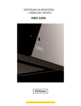 Kernau KBH 2060 B GLASS Instrukcja obsługi