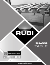 Rubi SLAB TABLE Instrukcja obsługi