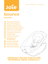 Joie Bounce Baby Playard Excursion Change and Bounce In The Rain Instrukcja obsługi