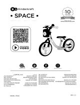 Kinderkraft SPACE 2021 Instrukcja obsługi