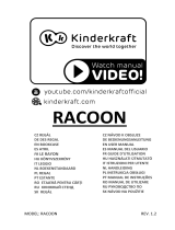 Kinderkraft RACOON Instrukcja obsługi