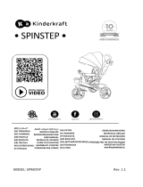 Kinderkraft SPINSTEP Instrukcja obsługi