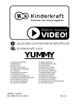 Kinderkraft Yummy Instrukcja obsługi